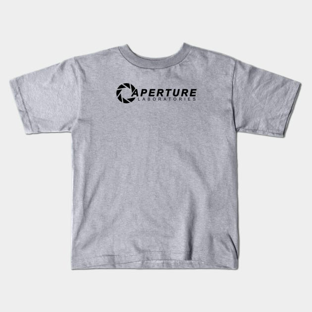 Aperture Laboratories Kids T-Shirt by Stefaan